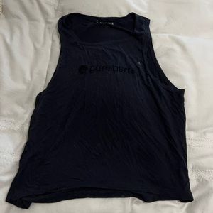 Pure Barre black tank